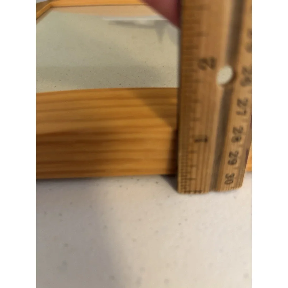 Y2K Wood Frame Fits 8x10 Photo Natural by Dennis Daniels Co. Pine Grain